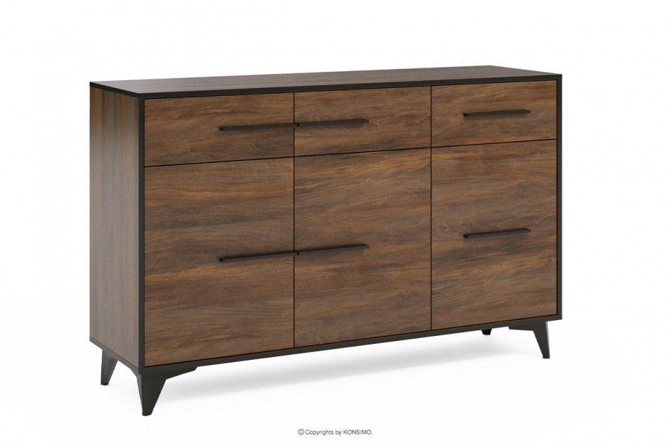 TERRA Vintage-Kommode mit Beinen für das Wohnzimmer shirin-nuss - Foto 0