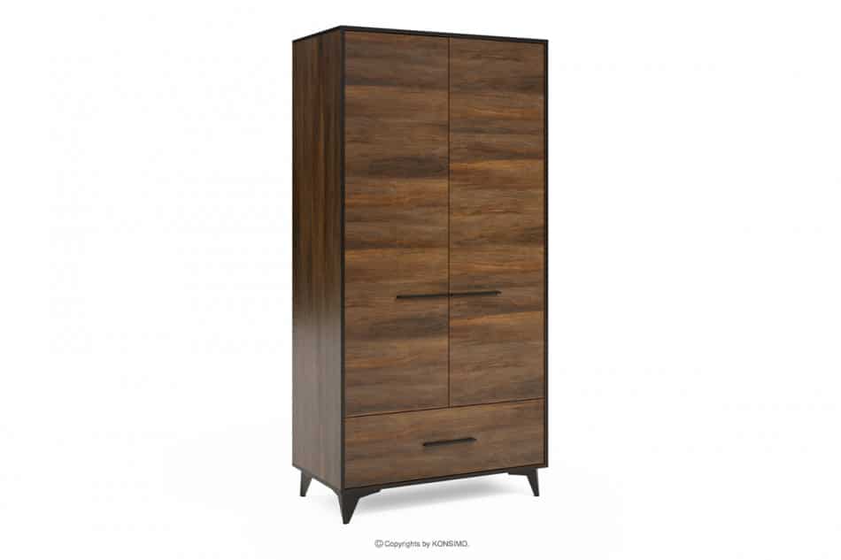 TERRA Vintage-Schlafzimmerschrank shirin-nuss - Foto 0