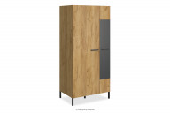 Zweitüriger Kleiderschrank für das Schlafzimmer