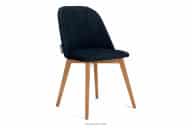 Stuhl gepolstertes Velours marineblau