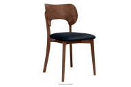 Loftstuhl Nussbaum navy blau