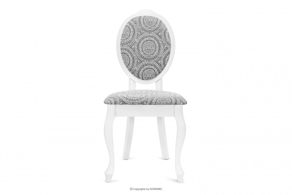 MEXI Schminktisch Stühle weiß vintage 2tlg. weiß/grau - Foto 4