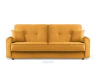 Gelbes Velours-Schlafsofa für das Wohnzimmer