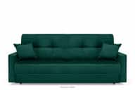Grünes Velours-Schlafsofa für das Wohnzimmer