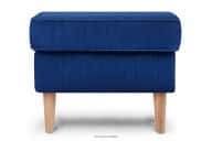 Skandinavischer Hocker marineblau auf Beinen