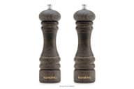 Mühlenset 18 cm 2 -teilig. geöltes Wengeholz