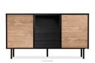 Kommode mit Schubladen und Türen im Loft-Stil