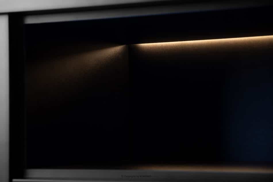 LOFTY Kommode mit Schubladen und Türen im Loft-Stil eiche schwarz/natürlich - Foto 27