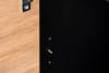 LOFTY Kommode mit Schubladen und Türen auf hohen Beinen eiche schwarz/natürlich - Foto 25