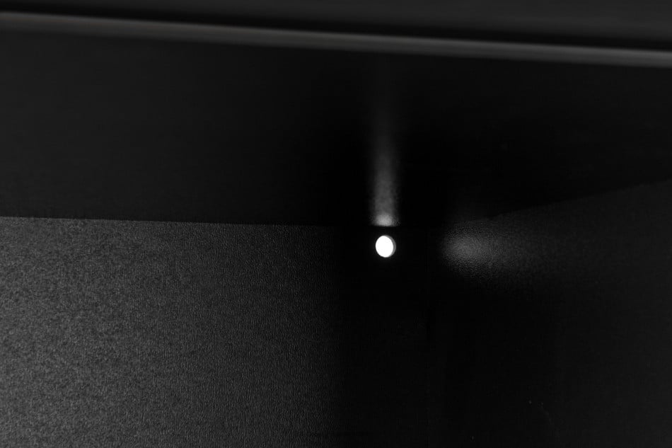 LOFTY Regal im Loft-Stil mit Regalen eiche schwarz/natürlich - Foto 18