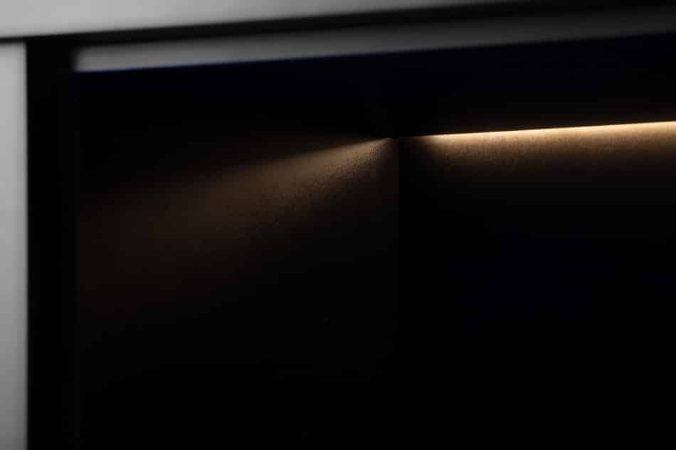 LOFTY Schmaler Regal mit Regalen im Loft-Stil eiche schwarz/natürlich - Foto 22