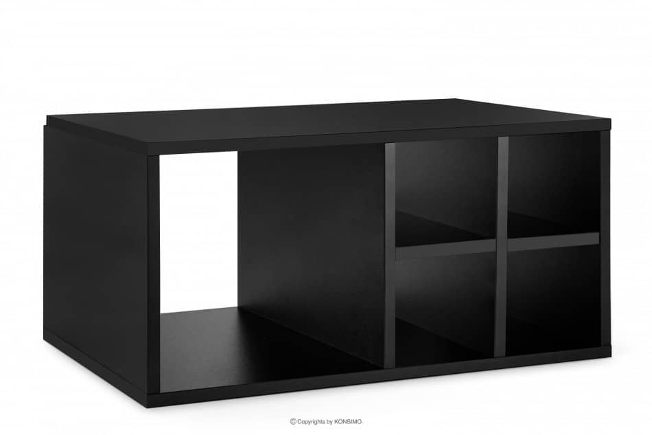 LOFTY Schmaler Regal mit Regalen im Loft-Stil eiche schwarz/natürlich - Foto 23