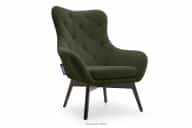 Eleganter Sessel mit Steppung grün