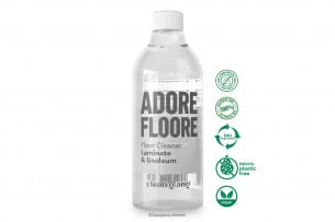 ADORE FLOORE, https://konsimo.de/kollektion/adore-floore/ Reinigungsmittel für Laminat- und Linoleumböden transparent/grau - Foto