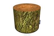 Moderner Baumstamm Sitzpouffe wasserdicht