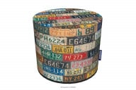Runder wasserfester Jugendpouffe