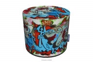 Graffiti Jugend Pouffe
