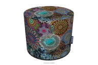 Mehrfarbiger Sitzpouf