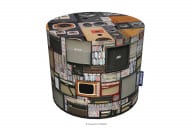 Retro Pouf für Zimmer wasserdicht