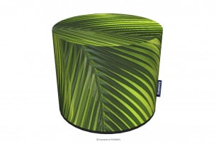 RASIL, https://konsimo.de/kollektion/rasil/ Grünes Blatt pouffe grün - Foto