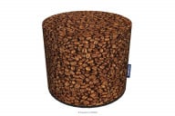 Kaffeebohnen-Zimmer-Pouffe