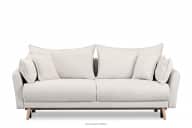 Modische Samtsofa auf Beinen weiß Bouclé