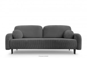 NUBES, https://konsimo.de/kollektion/nubes/ 3-Sitzer Boho Sofa in Dunkelgrau dunkelgrau - Foto