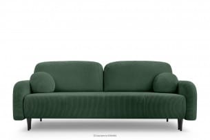 NUBES, https://konsimo.de/kollektion/nubes/ 3-Sitzer Boho Sofa in Flaschengrün dunkelgrün - Foto