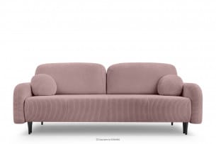 NUBES, https://konsimo.de/kollektion/nubes/ 3-Sitzer Boho Sofa in Hellrosa blassrosa - Foto
