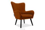 Roter Skandinavischer Samt-Sessel