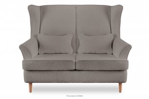 STRALIS, https://konsimo.de/kollektion/stralis/ Skandinavisches Zweisitzer-Sofa beige boucle beige - Foto