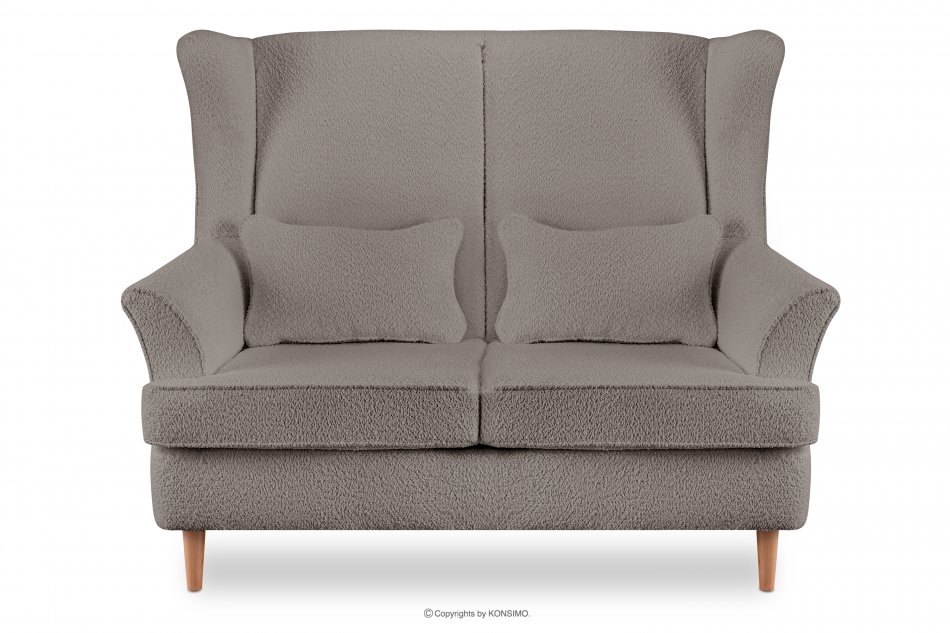 STRALIS Skandinavisches Zweisitzer-Sofa beige boucle beige - Foto 0