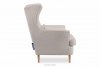 STRALIS Skandinavisches Zweisitzer-Sofa hellbeige boucle hellbeige - Foto 4