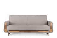 Dreisitzer-Sofa Bouclé aus Eschenstoff