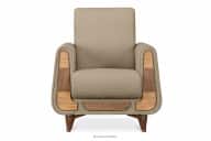 Beiger Stoffsessel Bouclé