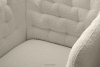 CORDI Eleganter gesteppter Sessel mit Beinen creme Bouclé creme - Foto 6