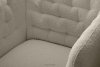 CORDI Eleganter gesteppter Sessel mit Beinen beige Bouclé beige - Foto 6