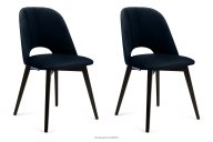 Loungestuhl marineblau 2tlg.