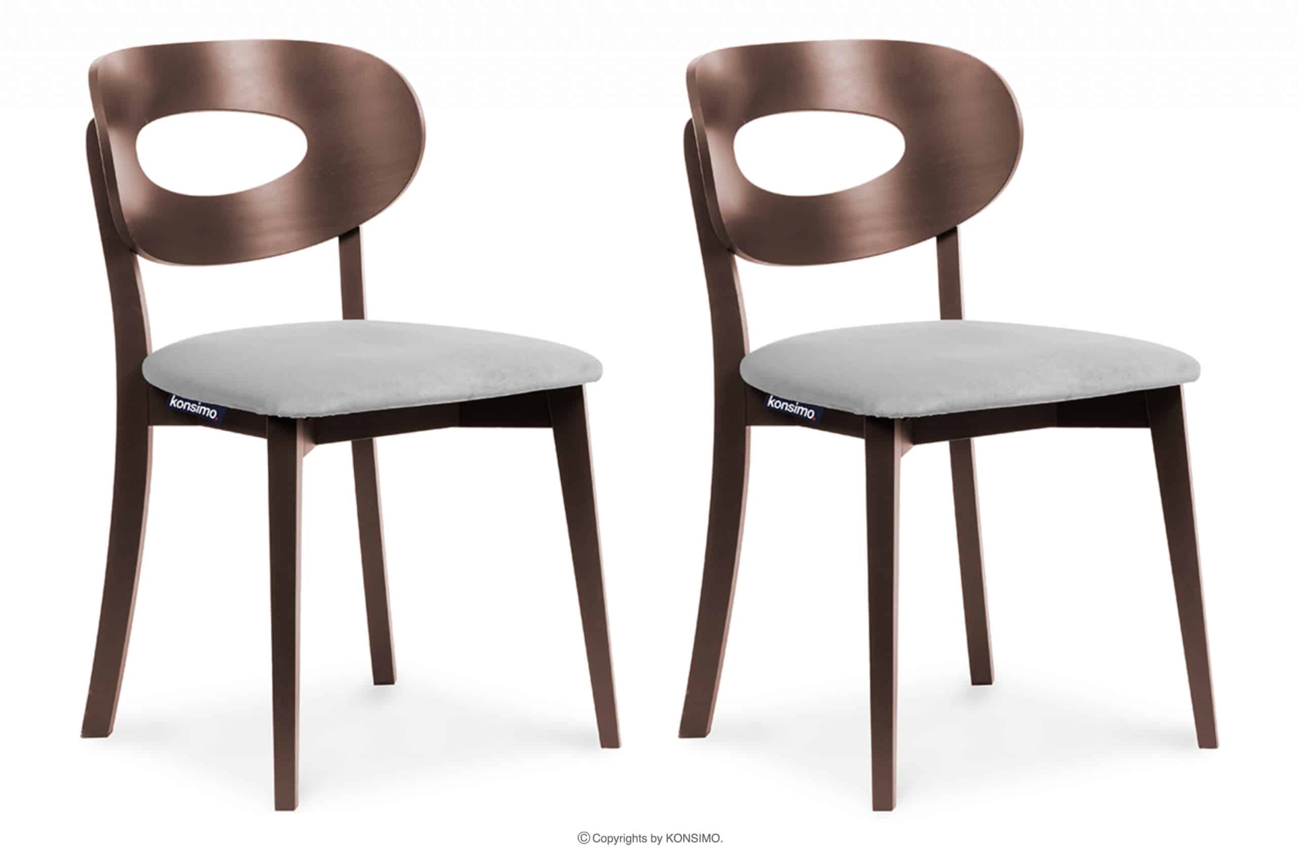 Vintage Macho Stuhl grau 2tlg.