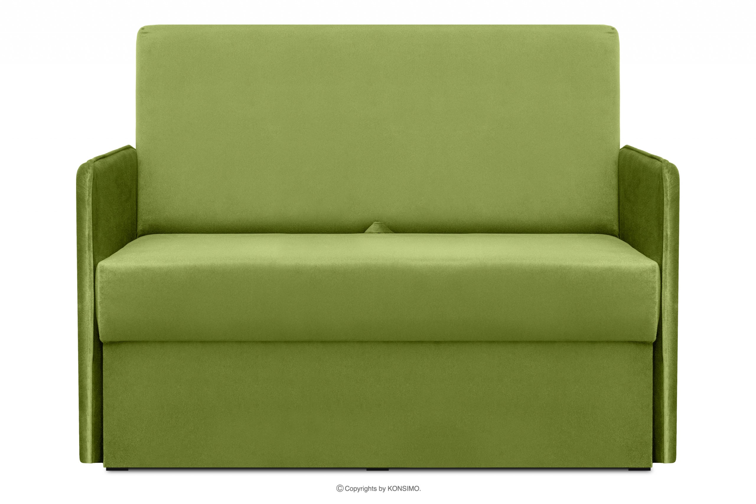 Schlafsofa zweisitzig oliv
