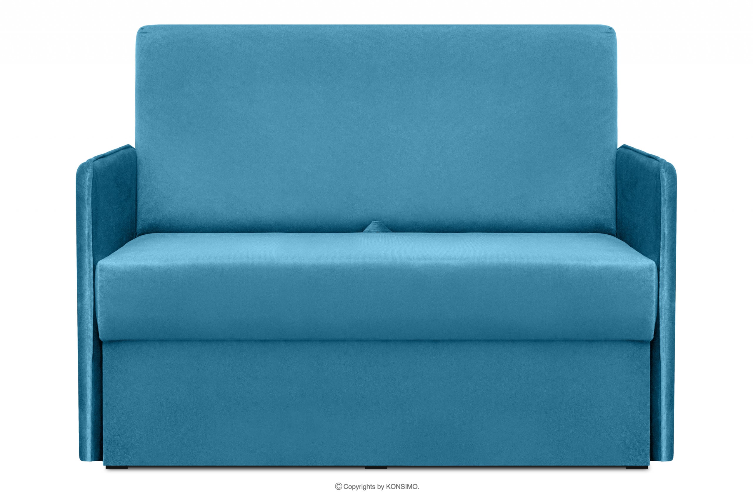 Kinderzimmersofa 2 mit Schlaffunktion blau
