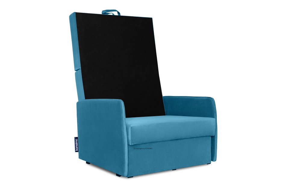 PEDATU Kinderzimmer-Klappsessel blau blau - Foto 5
