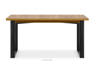 Loft style klapptisch Eiche Gold