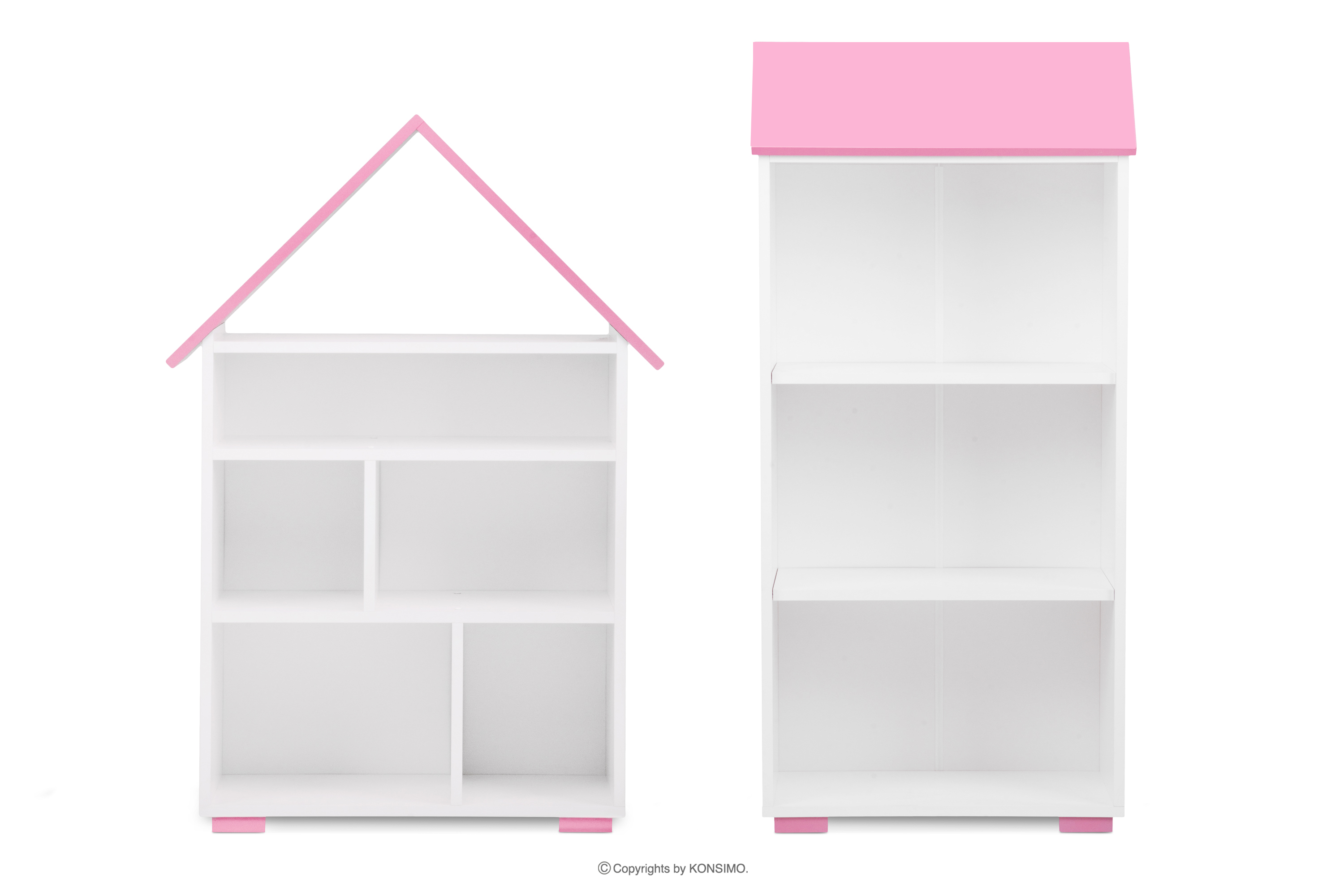 Kinderzimmermöbel-Set für ein Mädchen rosa 2 Elemente