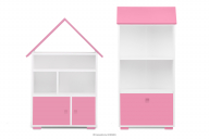Kinderzimmermöbel-Set für Mädchen rosa 2 Elemente