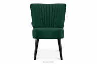 Hochbein-Sessel für Loungemöbel velour dunkelgrün
