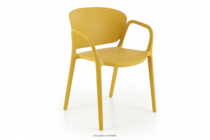 DISPAR, https://konsimo.de/kollektion/dispar/ Gelber Stuhl im modernen Stil gelb - Foto