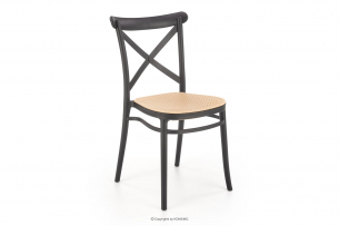 RERIO, https://konsimo.de/kollektion/rerio/ Gartentisch Stühle schwarz/beige - Foto