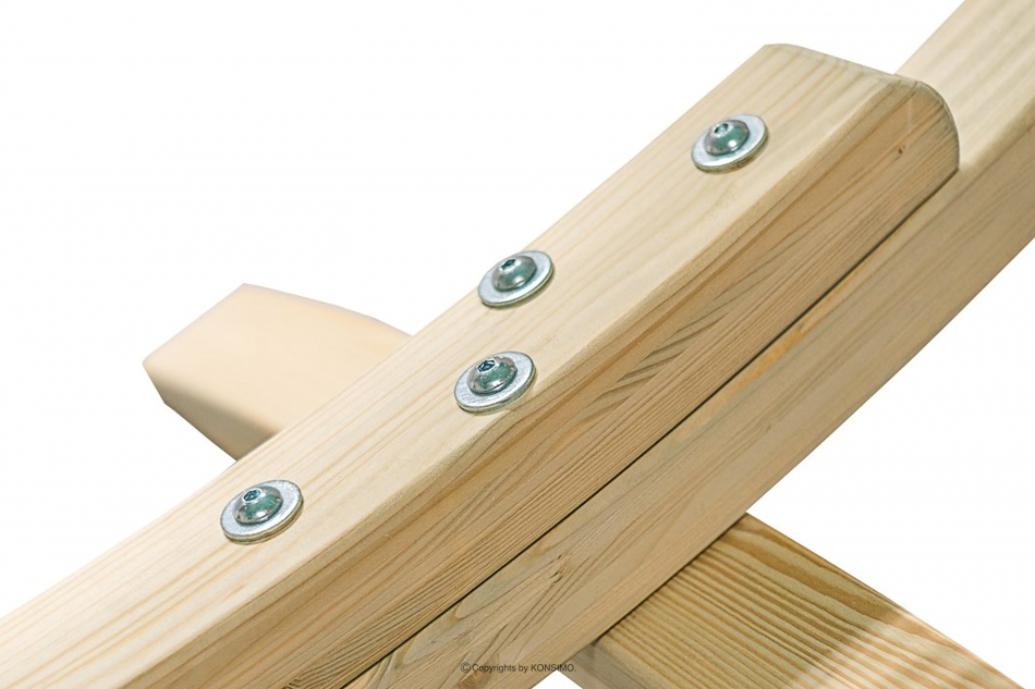 LENGER Hängematte für einen Holzgarten mit Gestell kremowy - Foto 2