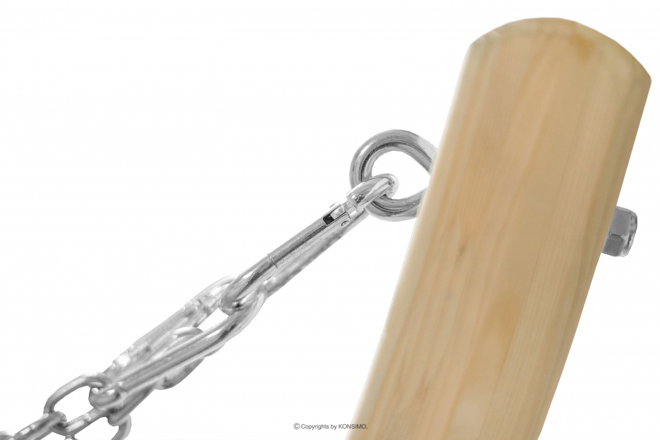 LENGER Hängematte für einen Holzgarten mit Gestell kremowy - Foto 3